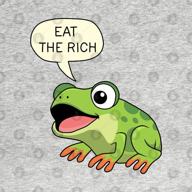 Eat The Rich - Frog by valentinahramov